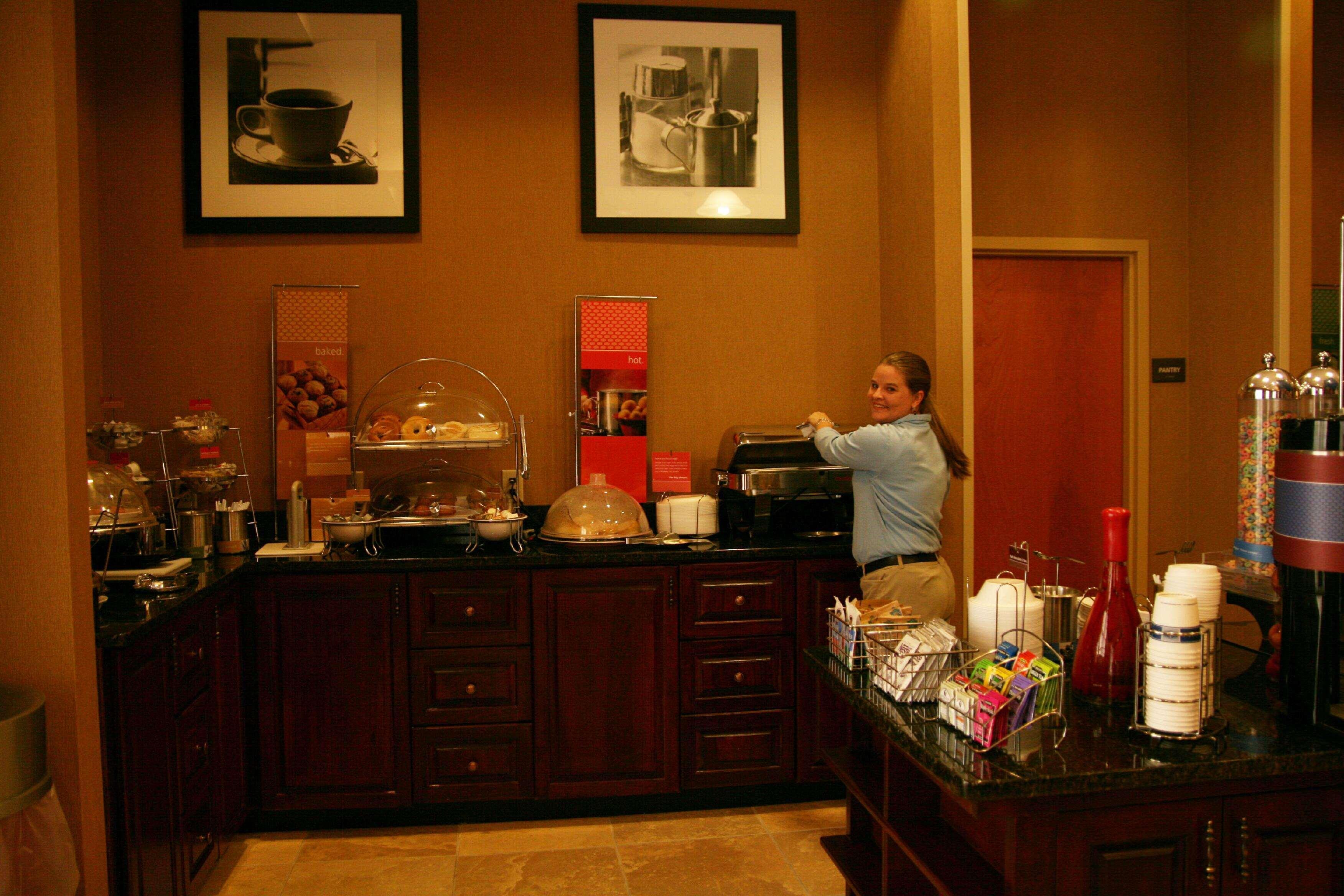 Hampton Inn Vidalia Restoran foto
